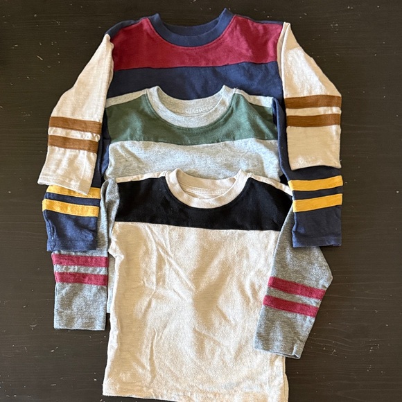 Garanimals Other - 3 Long Sleeve Tees - Multicolor Stripes